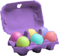 colorful easter eggs